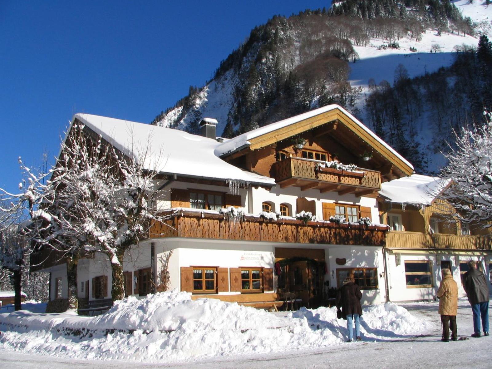 Ferienparadies Spielmannsau Oberstdorf Esterno foto