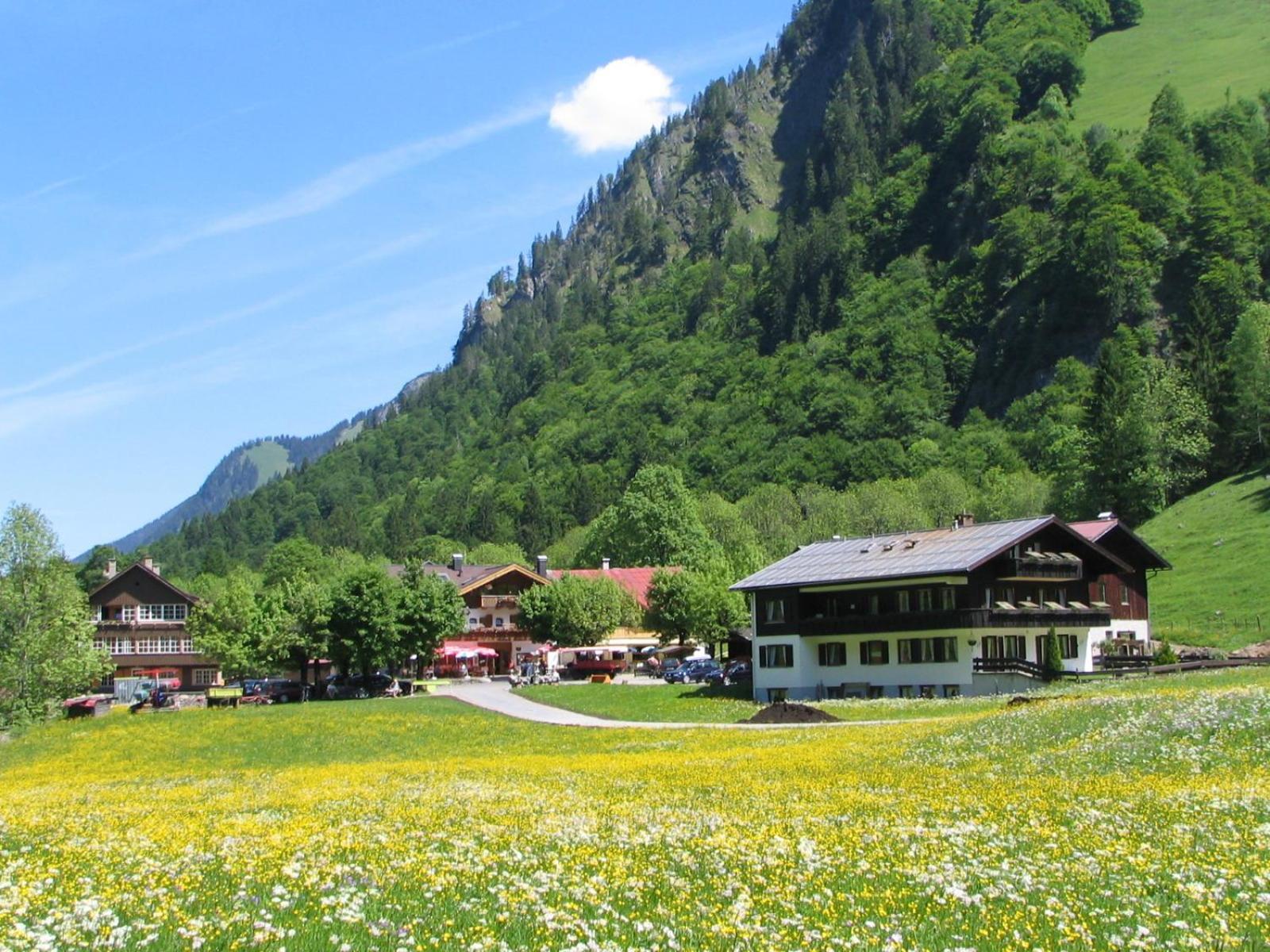 Ferienparadies Spielmannsau Oberstdorf Esterno foto